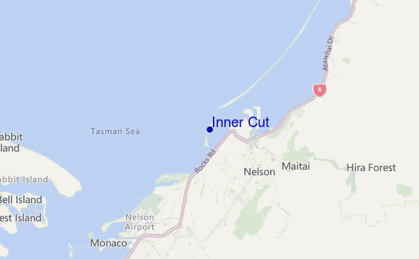 mappa di localizzazione di Inner Cut