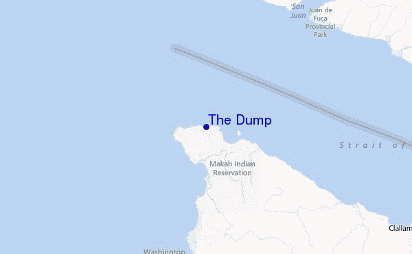 The Dump Location Map