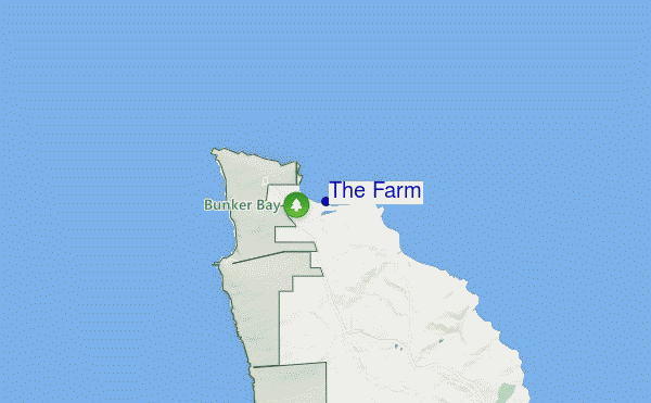mappa di localizzazione di The Farm