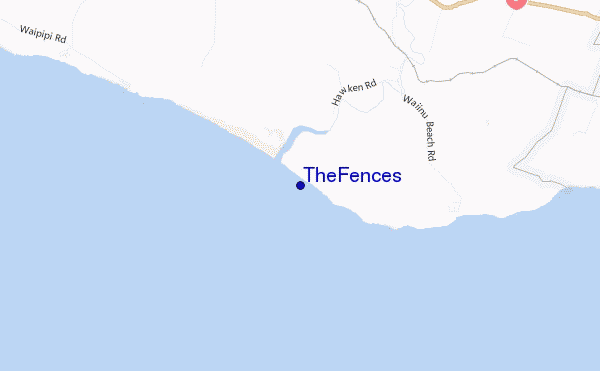 mappa di localizzazione di The Fences