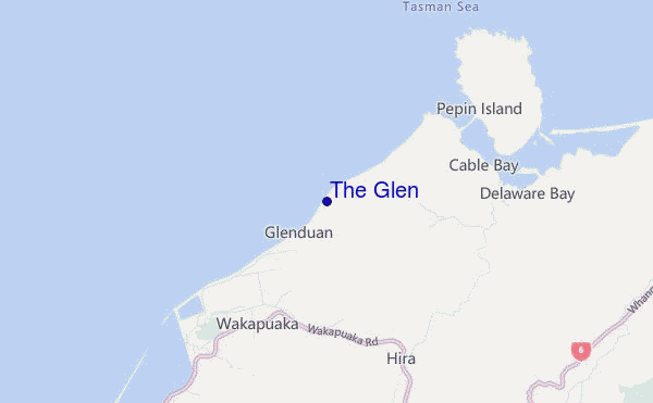 mappa di localizzazione di The Glen