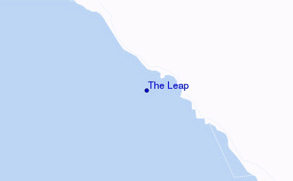 mappa di localizzazione di The Leap