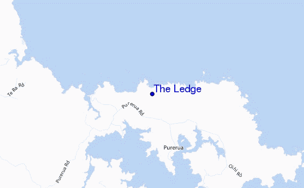 mappa di localizzazione di The Ledge