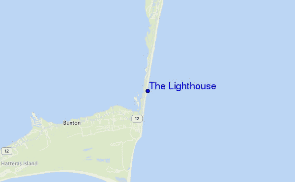 mappa di localizzazione di The Lighthouse