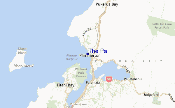 mappa di localizzazione di The Pa