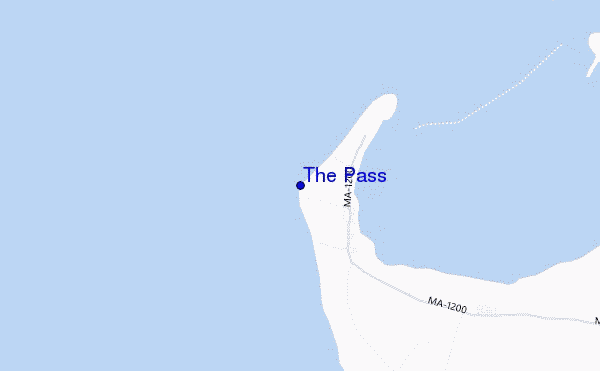 mappa di localizzazione di The Pass