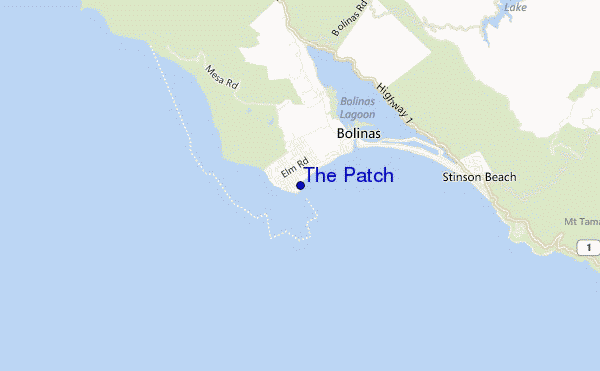 mappa di localizzazione di The Patch