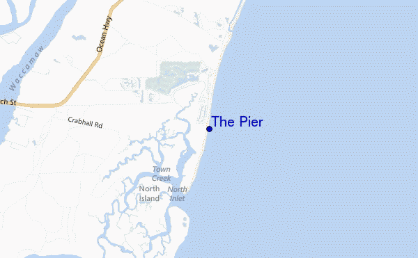 mappa di localizzazione di The Pier