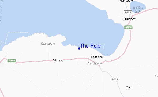 mappa di localizzazione di The Pole