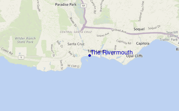 mappa di localizzazione di The Rivermouth