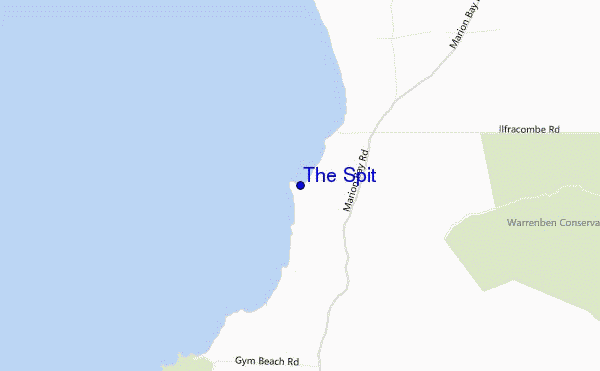 mappa di localizzazione di The Spit