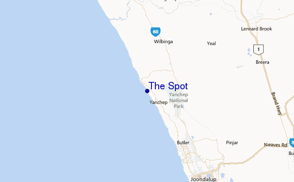 The Spot Location Map
