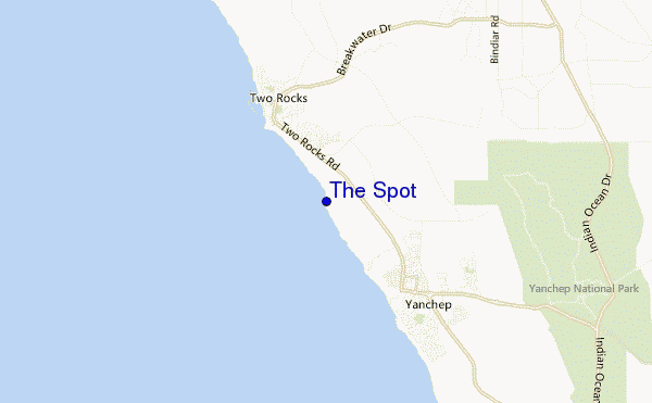 mappa di localizzazione di The Spot