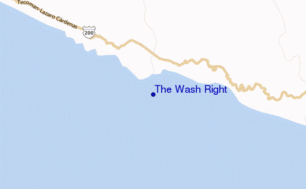 mappa di localizzazione di The Wash Right