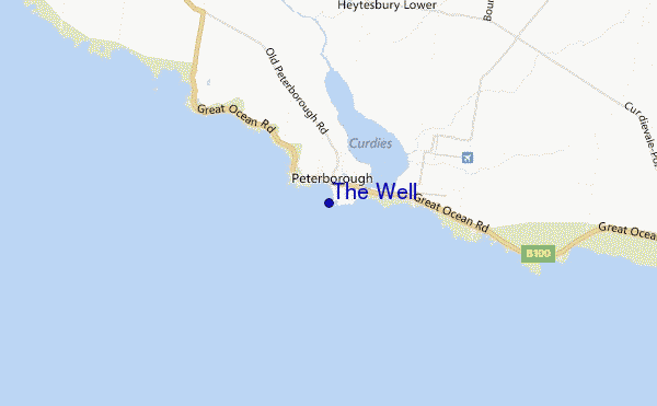 mappa di localizzazione di The Well