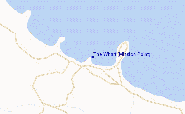 mappa di localizzazione di The Wharf (Mission Point)
