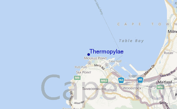 mappa di localizzazione di Thermopylae