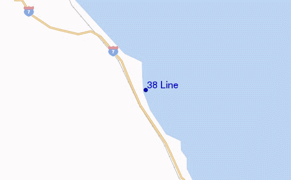 mappa di localizzazione di 38 Line
