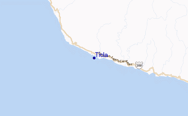 Ticla Location Map