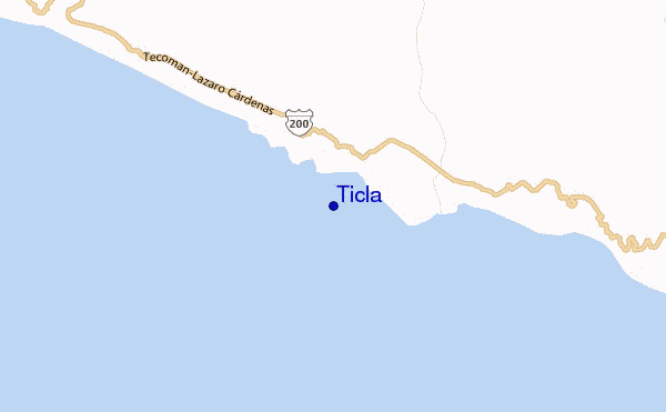 mappa di localizzazione di Ticla