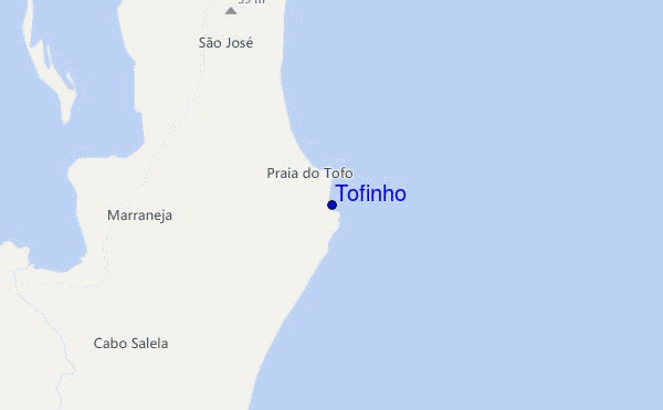 mappa di localizzazione di Tofinho