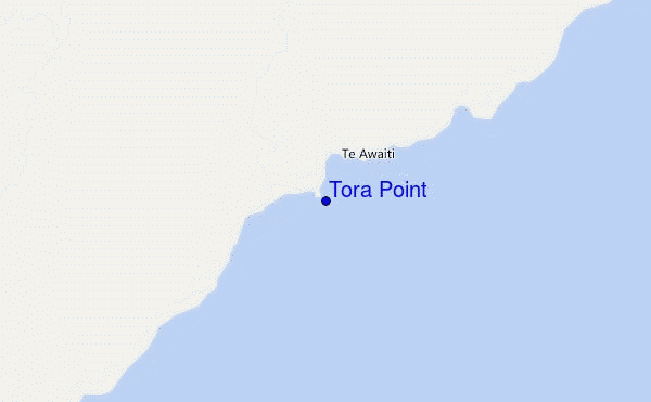mappa di localizzazione di Tora Point