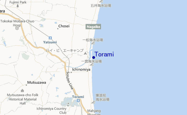 mappa di localizzazione di Torami