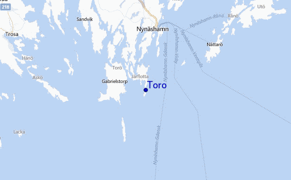 Toro Location Map
