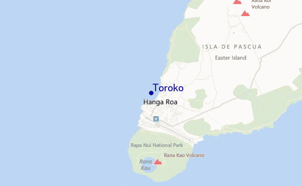 mappa di localizzazione di Toroko