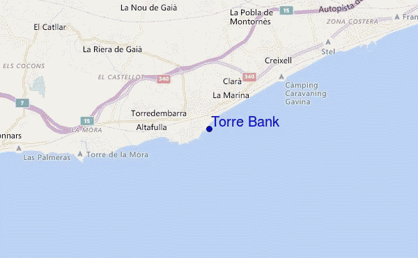 mappa di localizzazione di Torre Bank