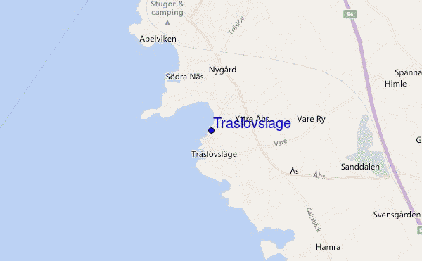 mappa di localizzazione di Traslovslage