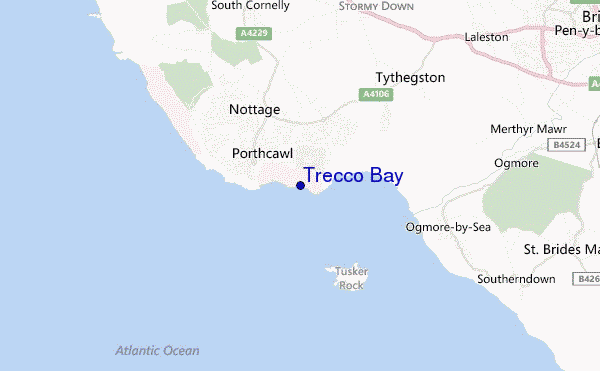 mappa di localizzazione di Trecco Bay