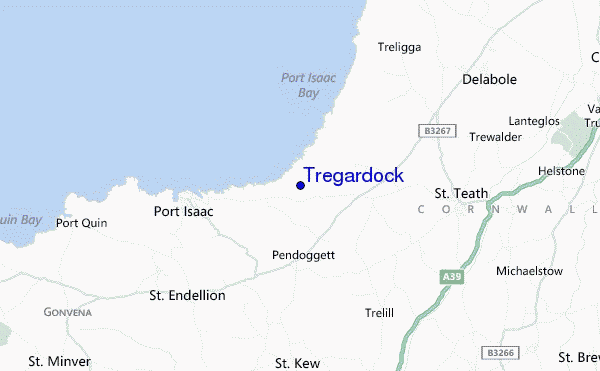mappa di localizzazione di Tregardock