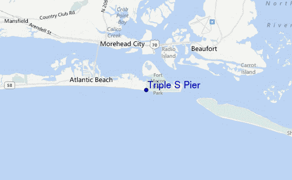 mappa di localizzazione di Triple S Pier