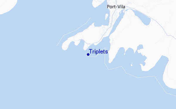 mappa di localizzazione di Triplets