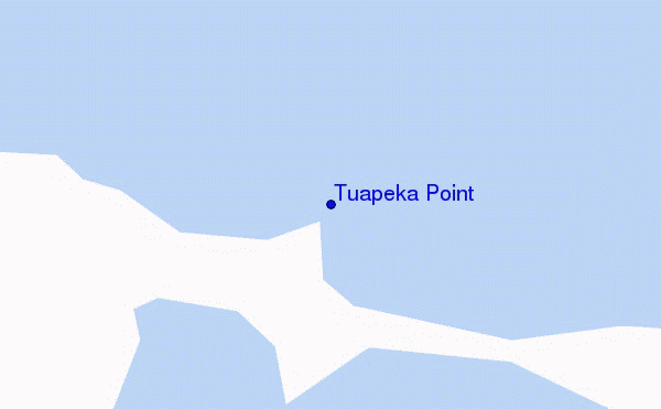 mappa di localizzazione di Tuapeka Point