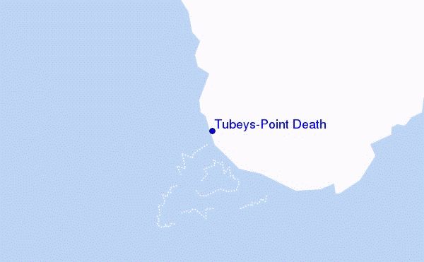 mappa di localizzazione di Tubeys/Point Death