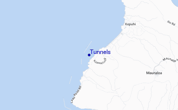 mappa di localizzazione di Tunnels