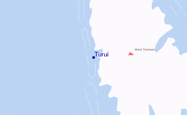 mappa di localizzazione di Turui
