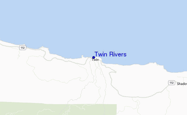 mappa di localizzazione di Twin Rivers