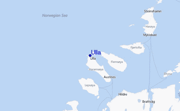 Ulla Location Map