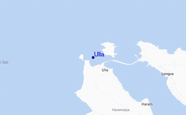 mappa di localizzazione di Ulla