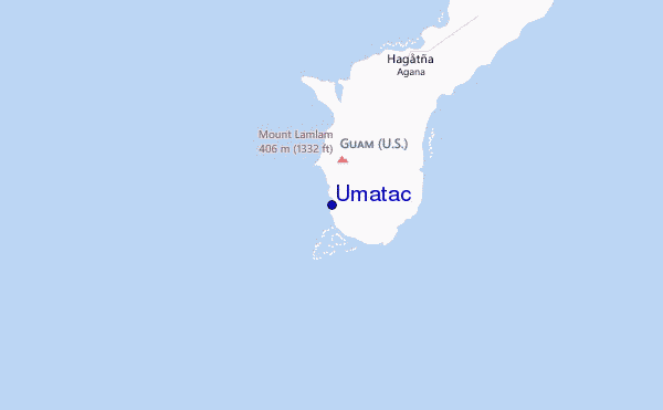 Umatac Location Map