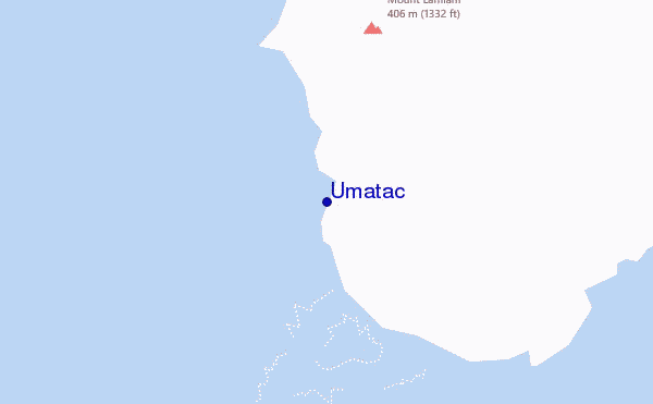 mappa di localizzazione di Umatac