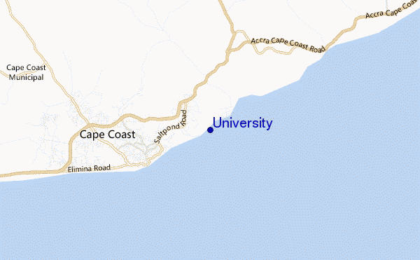 mappa di localizzazione di University