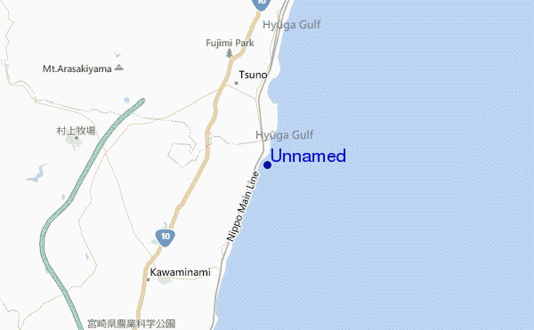 mappa di localizzazione di Unnamed