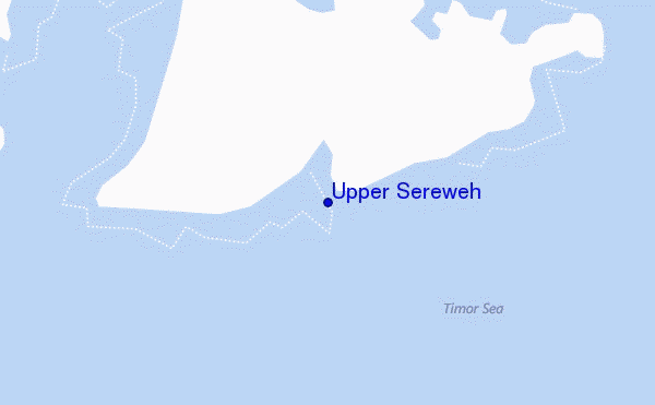 mappa di localizzazione di Upper Sereweh