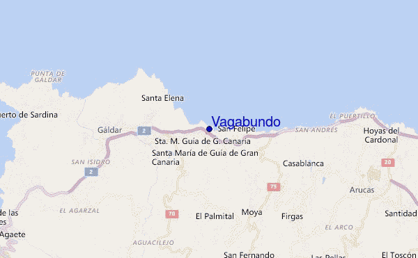 mappa di localizzazione di Vagabundo