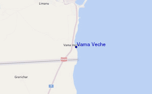 mappa di localizzazione di Vama Veche