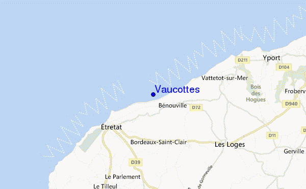 mappa di localizzazione di Vaucottes